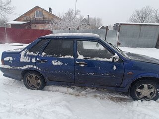 2003 Lada (ВАЗ) 2115, серебристый, 90000 рублей, вид 2