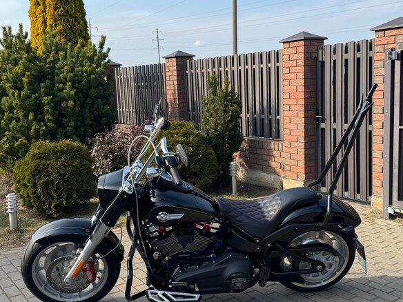 2023 Harley-Davidson Fat Boy, чёрный, 2100000 рублей - вид 10