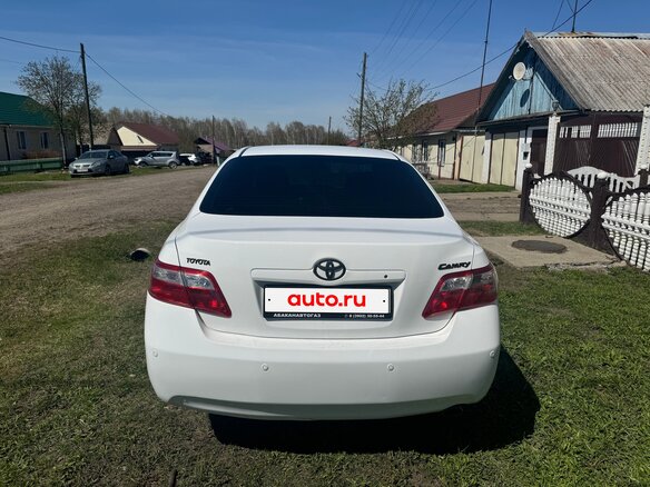 2009 Toyota Camry VI (XV40) Рестайлинг, белый, 1150000 рублей - вид 6