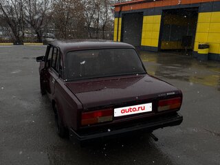 2006 Lada (ВАЗ) 2107, красный, 80000 рублей, вид 3