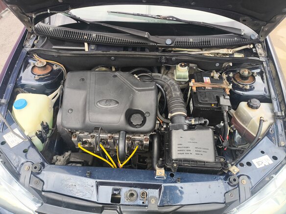 2007 Lada (ВАЗ) Kalina I, синий, 299000 рублей - вид 7