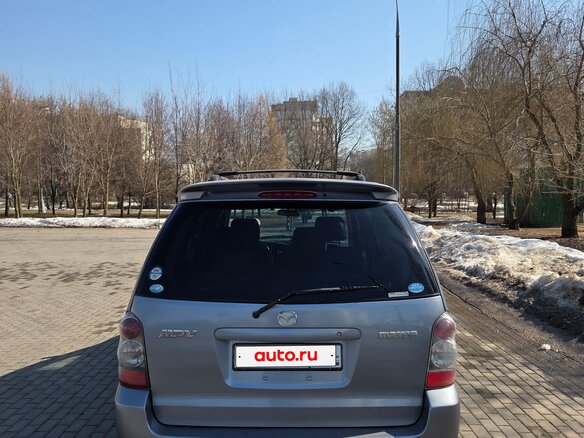 2003 Mazda MPV II (LW) Рестайлинг, серый, 800000 рублей - вид 1