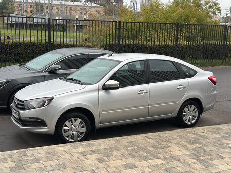 2024 Lada (ВАЗ) Granta Euro-2 I Рестайлинг, серый, 690000 рублей, вид 4