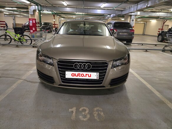 2010 Audi A7 I (4G), бежевый, 2500000 рублей - вид 1