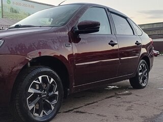 2015 Lada (ВАЗ) Granta I, пурпурный, 500000 рублей, вид 5