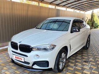 2015 BMW X6 30d II (F16), белый, 4100000 рублей, вид 1