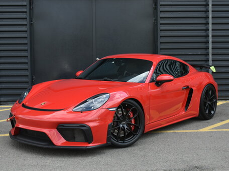 2021 Porsche Cayman GT4 II 718 (982), красный, 12490000 рублей, вид 1