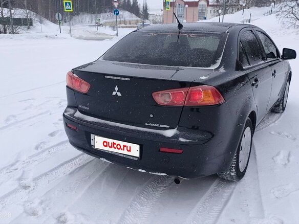 2007 Mitsubishi Lancer X, чёрный, 700000 рублей - вид 5