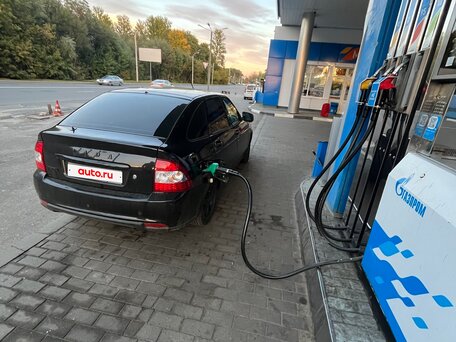 2014 Lada (ВАЗ) Priora I Рестайлинг, чёрный, 450000 рублей, вид 5