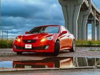 2010 Hyundai Genesis Coupe I, красный, 1360000 рублей, вид 1