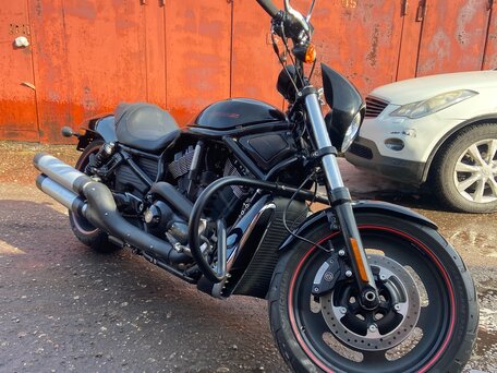 2007 Harley-Davidson V-Rod, чёрный, 1050000 рублей, вид 1