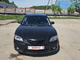 2008 Mazda 3 I (BK) Рестайлинг, чёрный, 600000 рублей, вид 2