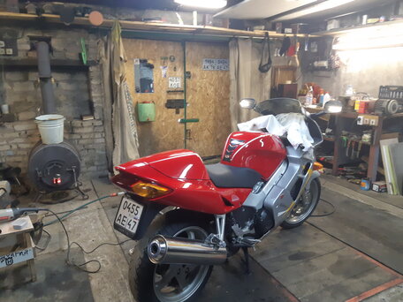 1999 Honda VFR 800, красный, 460000 рублей, вид 4