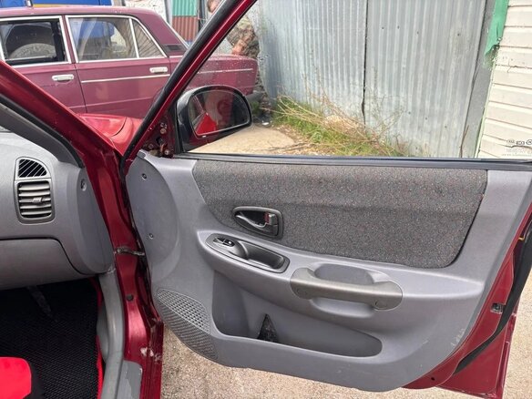 2006 Hyundai Accent ТагАЗ II, красный, 185000 рублей - вид 7