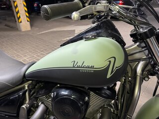2023 Kawasaki VN900 Vulcan, зелёный, 877000 рублей, вид 4