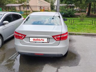 2018 Lada (ВАЗ) Vesta I, серебристый, 599000 рублей, вид 4