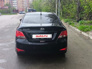 2016 Hyundai Solaris I Рестайлинг, чёрный, 900000 рублей, вид 5