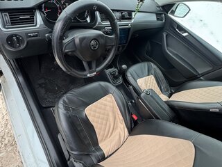 2018 Skoda Rapid I Рестайлинг, белый, 1250000 рублей, вид 5