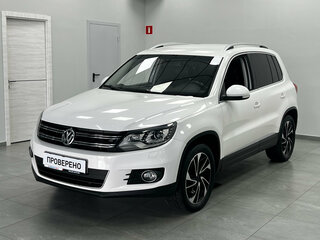 2012 Volkswagen Tiguan I Рестайлинг, белый, 899000 рублей, вид 1