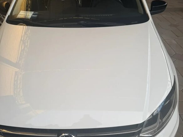 2019 Volkswagen Polo V Рестайлинг, белый, 1600000 рублей - вид 1