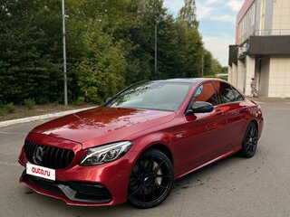 2015 Mercedes-Benz C-Класс AMG 450 AMG IV (W205), красный, 2850000 рублей, вид 1