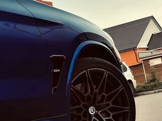 2023 BMW X3 M Competition I (F97) Рестайлинг, синий, 9100000 рублей, вид 4