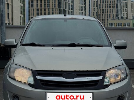 2012 Lada (ВАЗ) Granta I, серебристый, 250000 рублей, вид 2