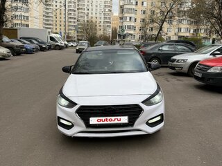 2018 Hyundai Solaris II, белый, 895900 рублей, вид 1