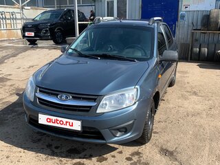 2014 Lada (ВАЗ) Granta I, серый, 300000 рублей, вид 3