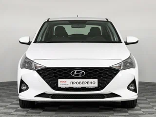 2021 Hyundai Solaris II Рестайлинг, белый, 1559000 рублей, вид 2