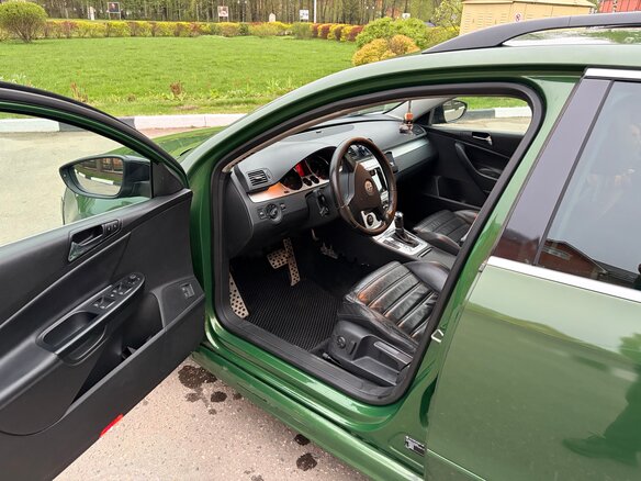 2007 Volkswagen Passat B6, чёрный, 820000 рублей - вид 9