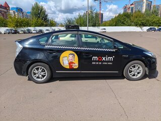 2010 Toyota Prius III (XW30), чёрный, 1100000 рублей, вид 5