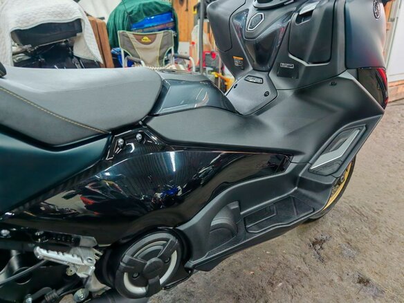 2022 Yamaha TMAX, зелёный, 1430000 рублей - вид 12