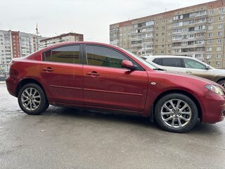 2008 Mazda 3 I (BK) Рестайлинг, красный, 600000 рублей, вид 5