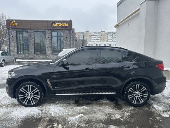 2016 BMW X6 30d II (F16), чёрный, 3800000 рублей - вид 4