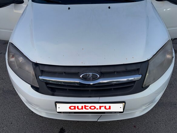 2017 Lada (ВАЗ) Granta I, белый, 350000 рублей - вид 3