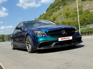 2016 Mercedes-Benz CLS 250 BlueTEC II (C218) Рестайлинг, синий, 3650000 рублей, вид 1