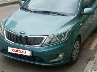2012 Kia Rio III, зелёный, 850000 рублей, вид 1