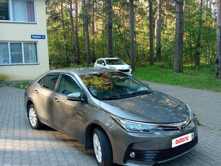 2016 Toyota Corolla XI (E160, E170, E180) Рестайлинг 1, серый, 1460000 рублей, вид 4
