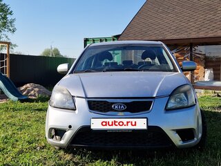 2009 Kia Rio II Рестайлинг, серебристый, 499999 рублей, вид 2
