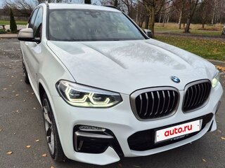 2019 BMW X3 M40d III (G01), белый, 5000000 рублей, вид 4