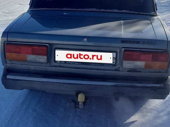 2010 Lada (ВАЗ) 2107, серый, 170000 рублей - вид 1