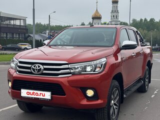 2018 Toyota Hilux VIII, оранжевый, 4650000 рублей, вид 1