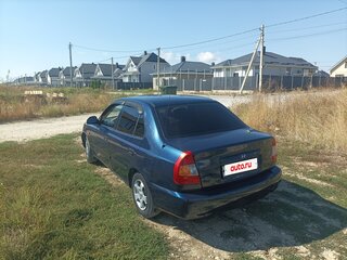 2008 Hyundai Accent ТагАЗ II, синий, 500000 рублей, вид 5
