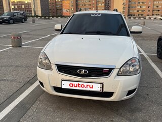 2014 Lada (ВАЗ) Priora I Рестайлинг, белый, 370000 рублей, вид 2