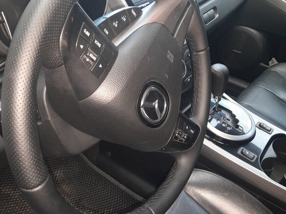 2010 Mazda CX-7 I Рестайлинг, синий, 1150000 рублей - вид 6