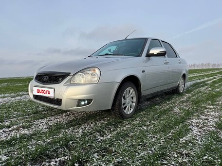 2017 Lada (ВАЗ) Priora I Рестайлинг, серебристый, 650000 рублей, вид 1