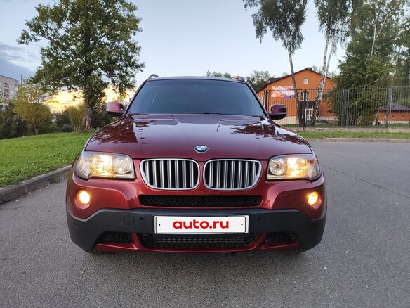 2010 BMW X3 20d I (E83) Рестайлинг, красный, 850000 рублей
