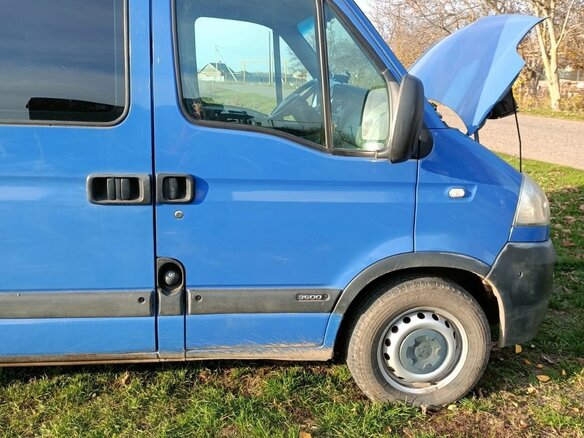 2006 Opel Movano, синий, 1200000 рублей - вид 10