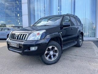 2003 Toyota Land Cruiser Prado 4-speed 120 Series, чёрный, 1180000 рублей, вид 2
